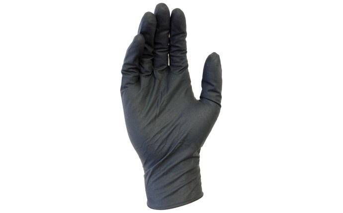 8mil Medium Black Gloves